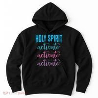 Funny Christian Holy Spirit Activate Religious Hoodie thumb 0