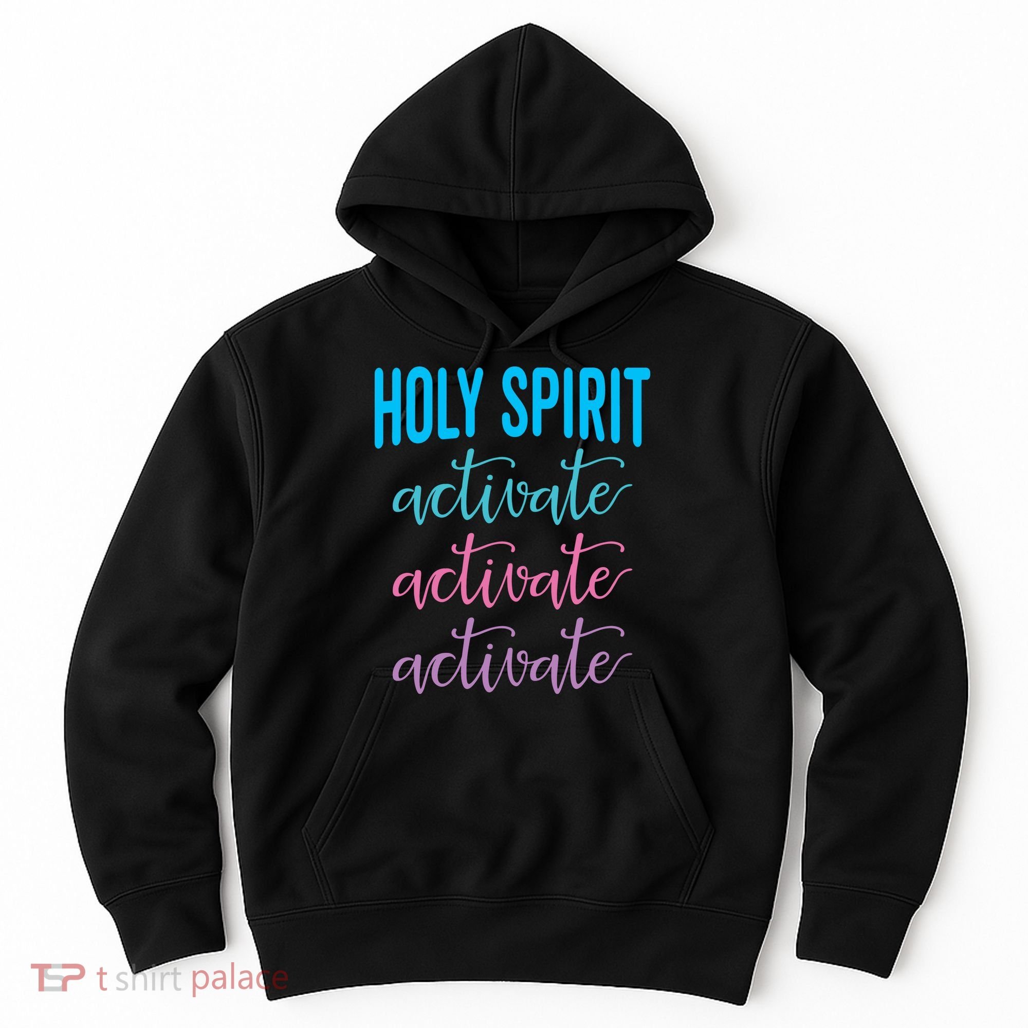 Funny Christian Holy Spirit Activate Religious Hoodie