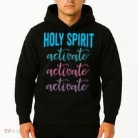 Funny Christian Holy Spirit Activate Religious Hoodie thumb 2