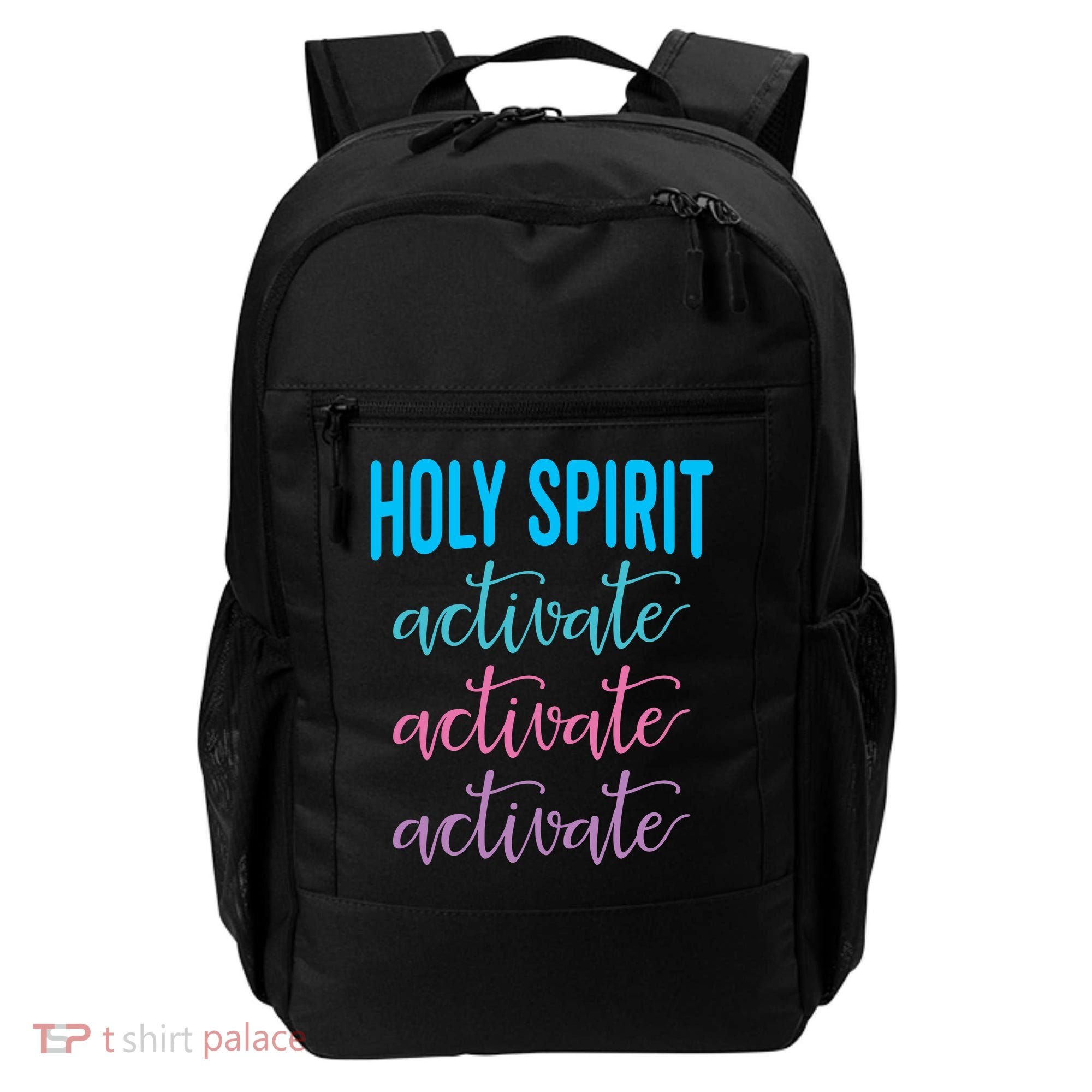 Funny Christian Holy Spirit Activate Religious Backpack