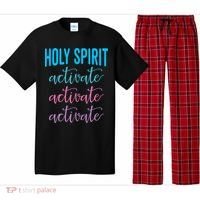 Funny Christian Holy Spirit Activate Religious Pajama Set thumb 0