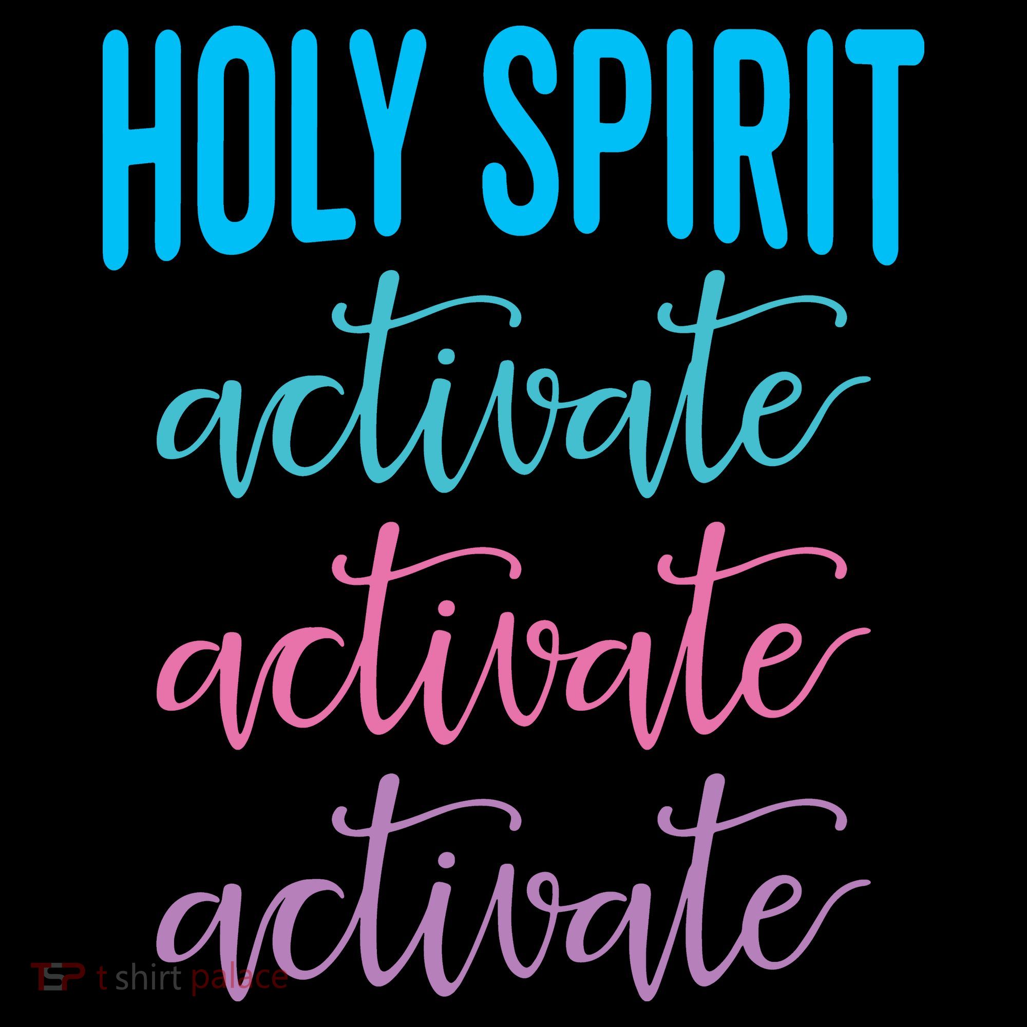 Funny Christian Holy Spirit Activate Religious Women's Hoodie