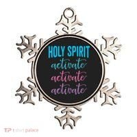 Funny Christian Holy Spirit Activate Religious Ornament thumb 0