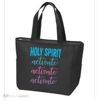 Funny Christian Holy Spirit Activate Religious Tote Bag thumb 3