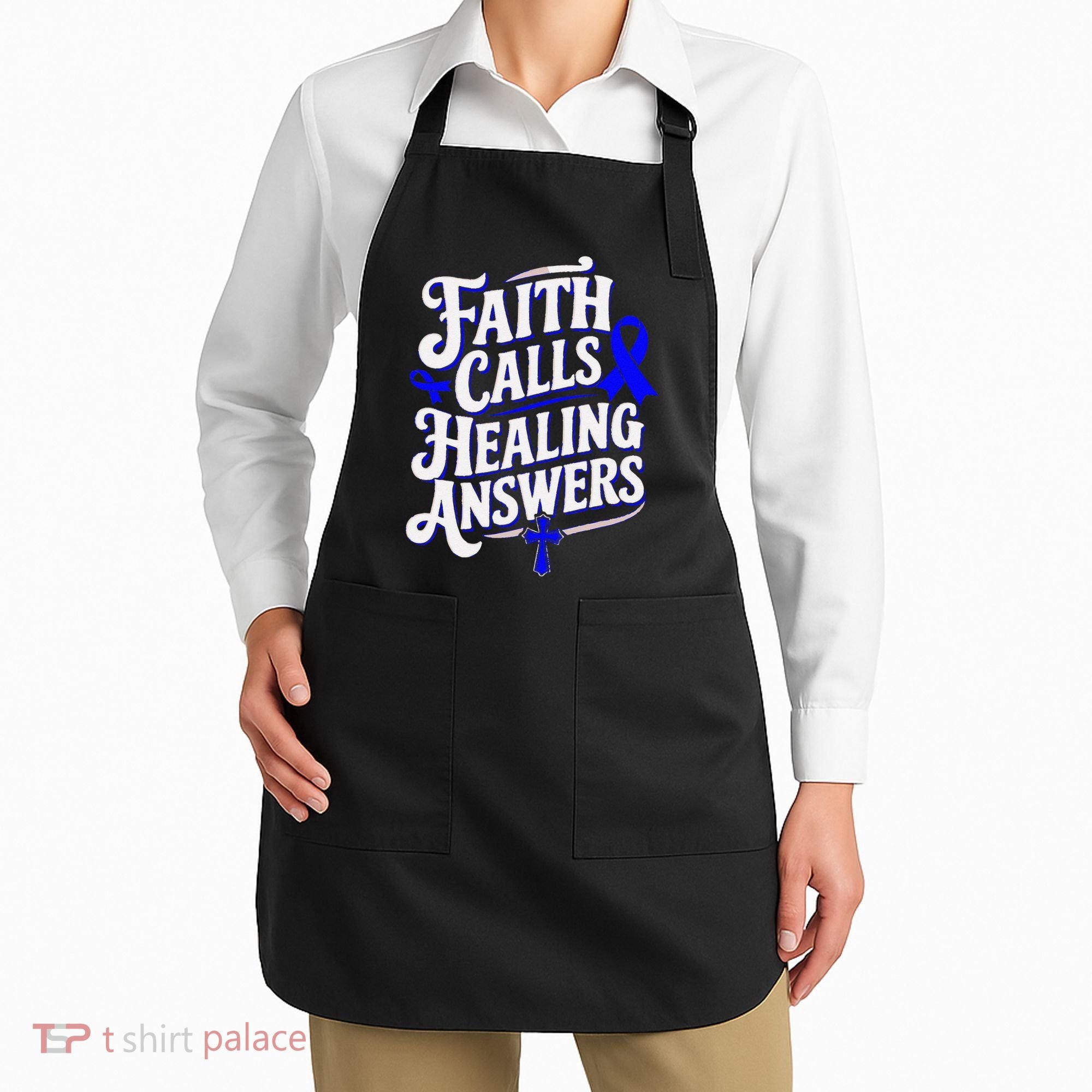 Faith Calls Healing Answers Juvenile Arthritis Awareness Apron