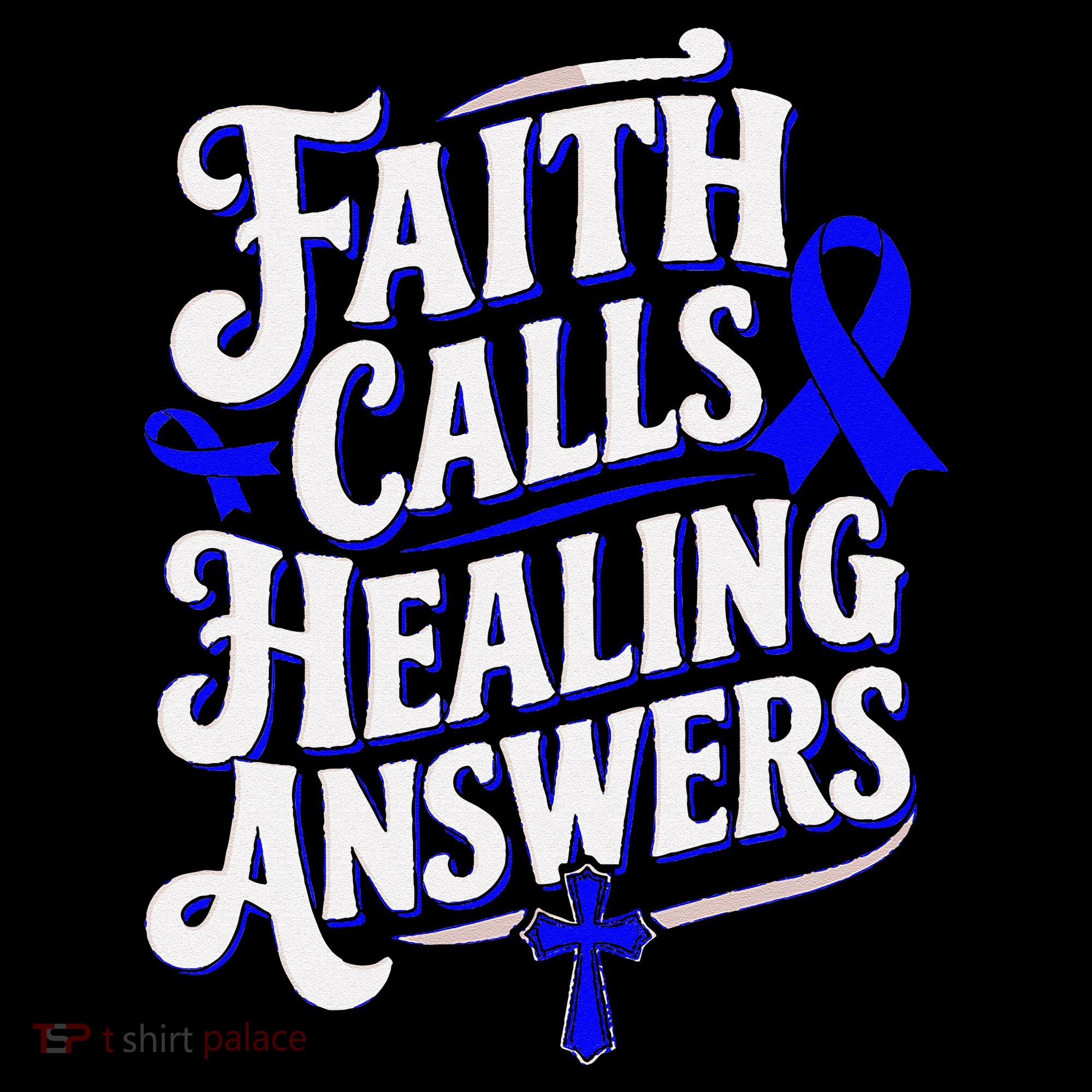 Faith Calls Healing Answers Juvenile Arthritis Awareness Coffee Mug