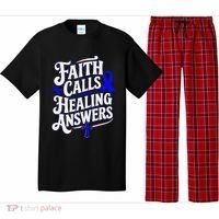Faith Calls Healing Answers Juvenile Arthritis Awareness Pajama Set thumb 0