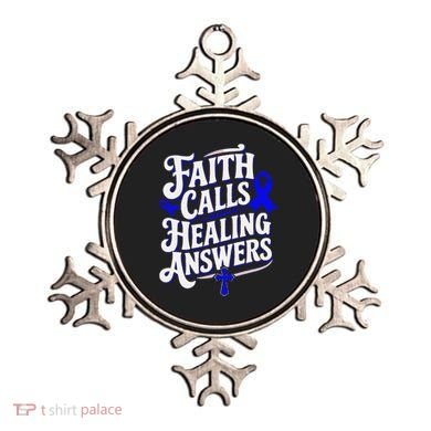 Faith Calls Healing Answers Juvenile Arthritis Awareness Ornament