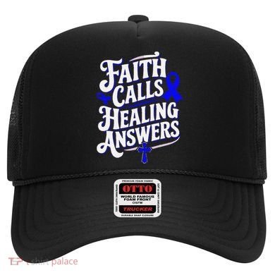 Faith Calls Healing Answers Juvenile Arthritis Awareness Hat