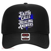 Faith Calls Healing Answers Juvenile Arthritis Awareness Hat thumb 0