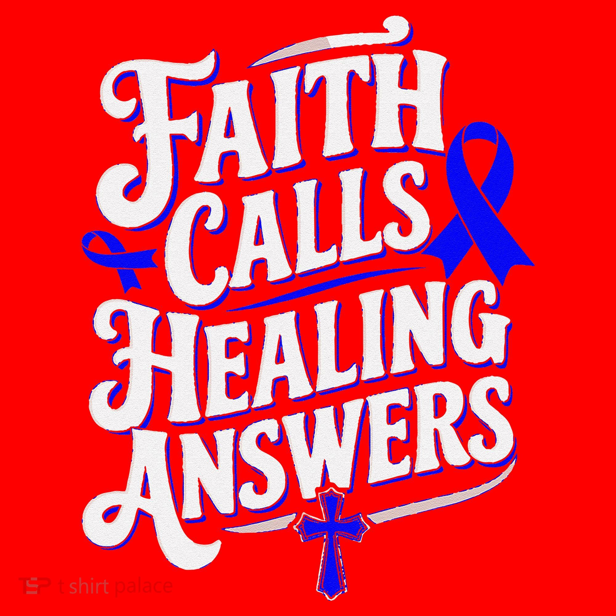 Faith Calls Healing Answers Juvenile Arthritis Awareness Santa Hat