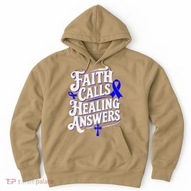 Faith Calls Healing Answers Juvenile Arthritis Awareness Hoodie