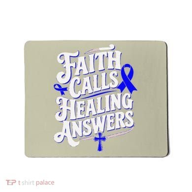 Faith Calls Healing Answers Juvenile Arthritis Awareness Mousepad