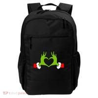 Funny Christmas Hands Making Heart Love Christmas Backpack thumb 0