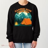 Funny Campers Have S'More Fun Women's Sweatshirt thumb 0