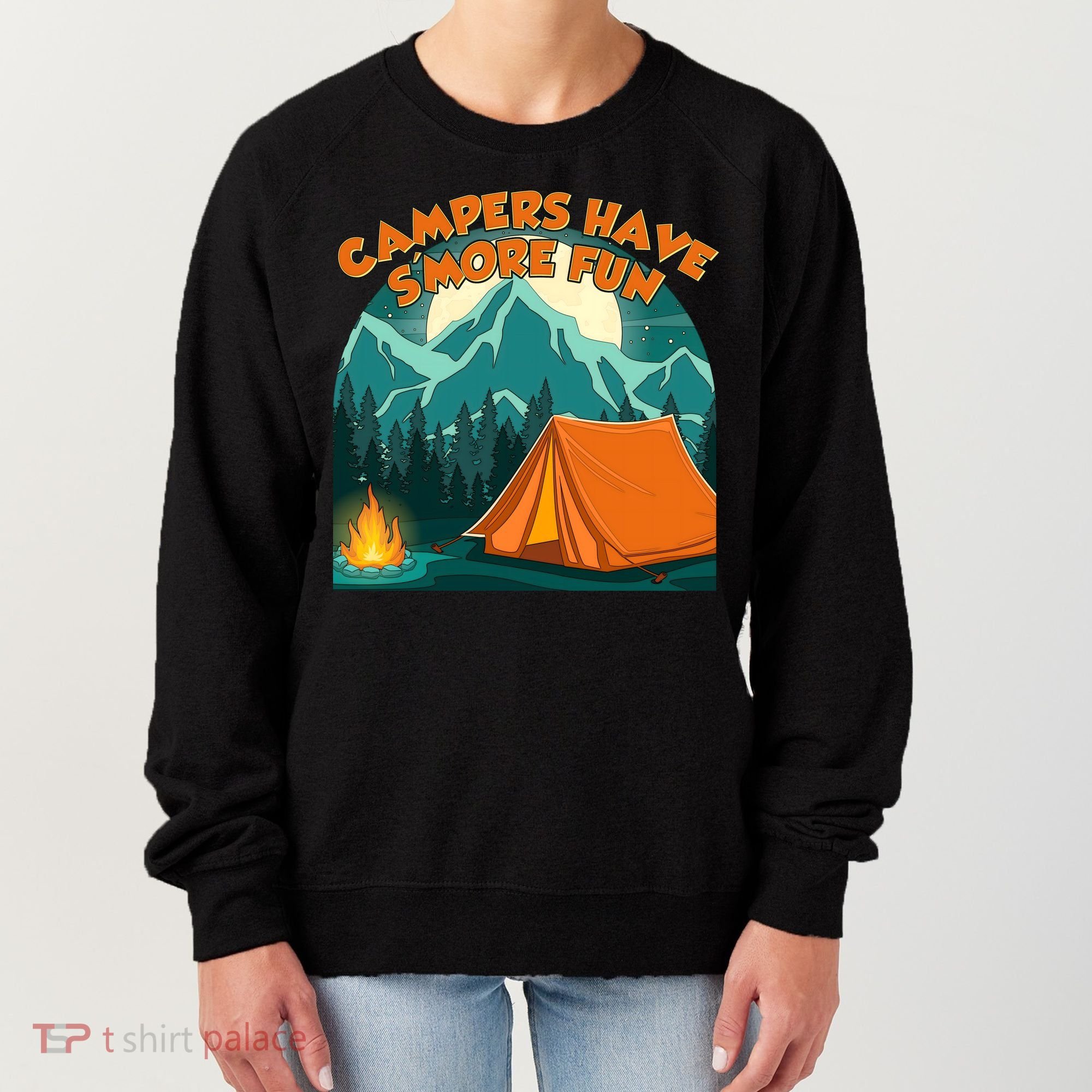 Funny Campers Have S'More Fun Women's Sweatshirt