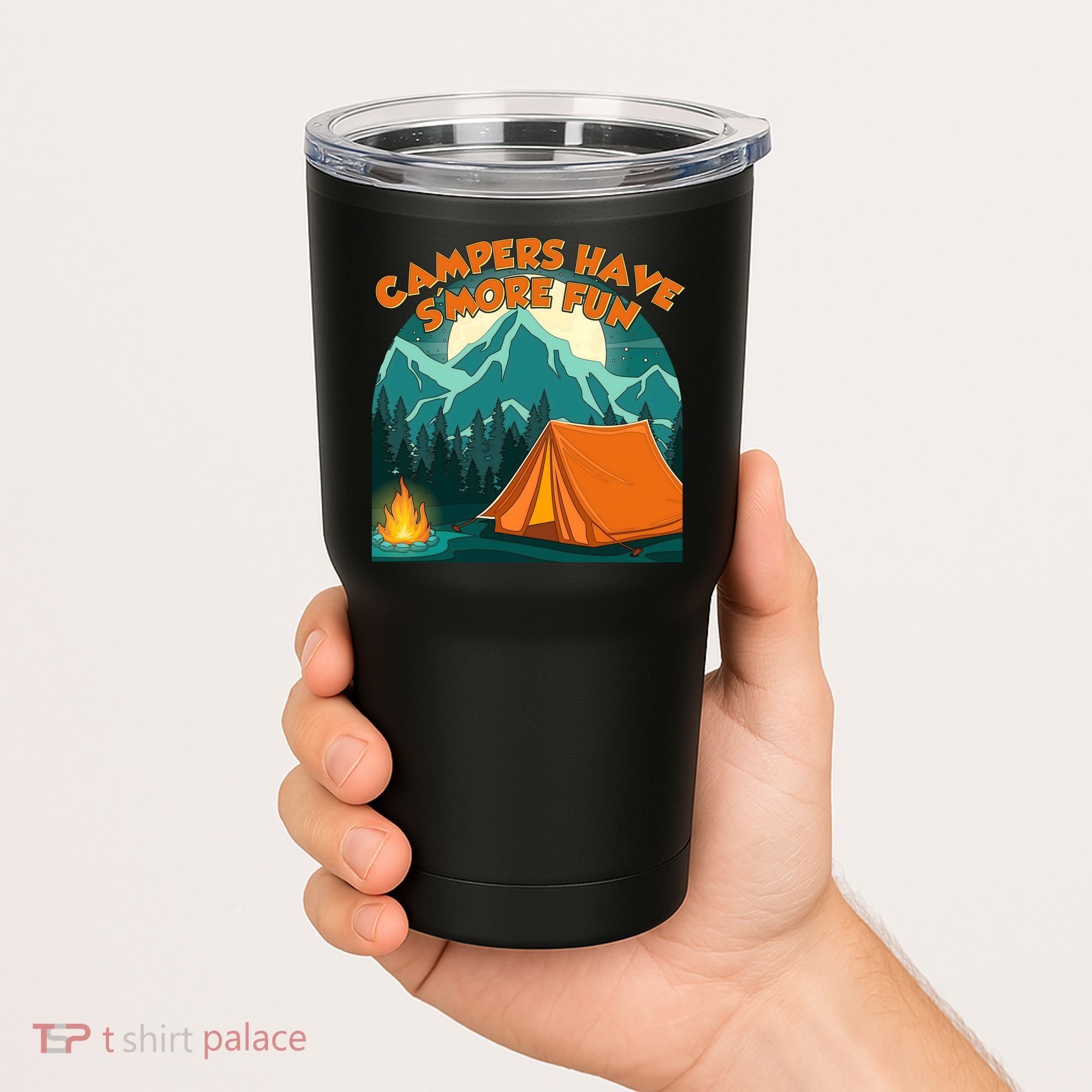 Funny Campers Have S'More Fun Tumbler