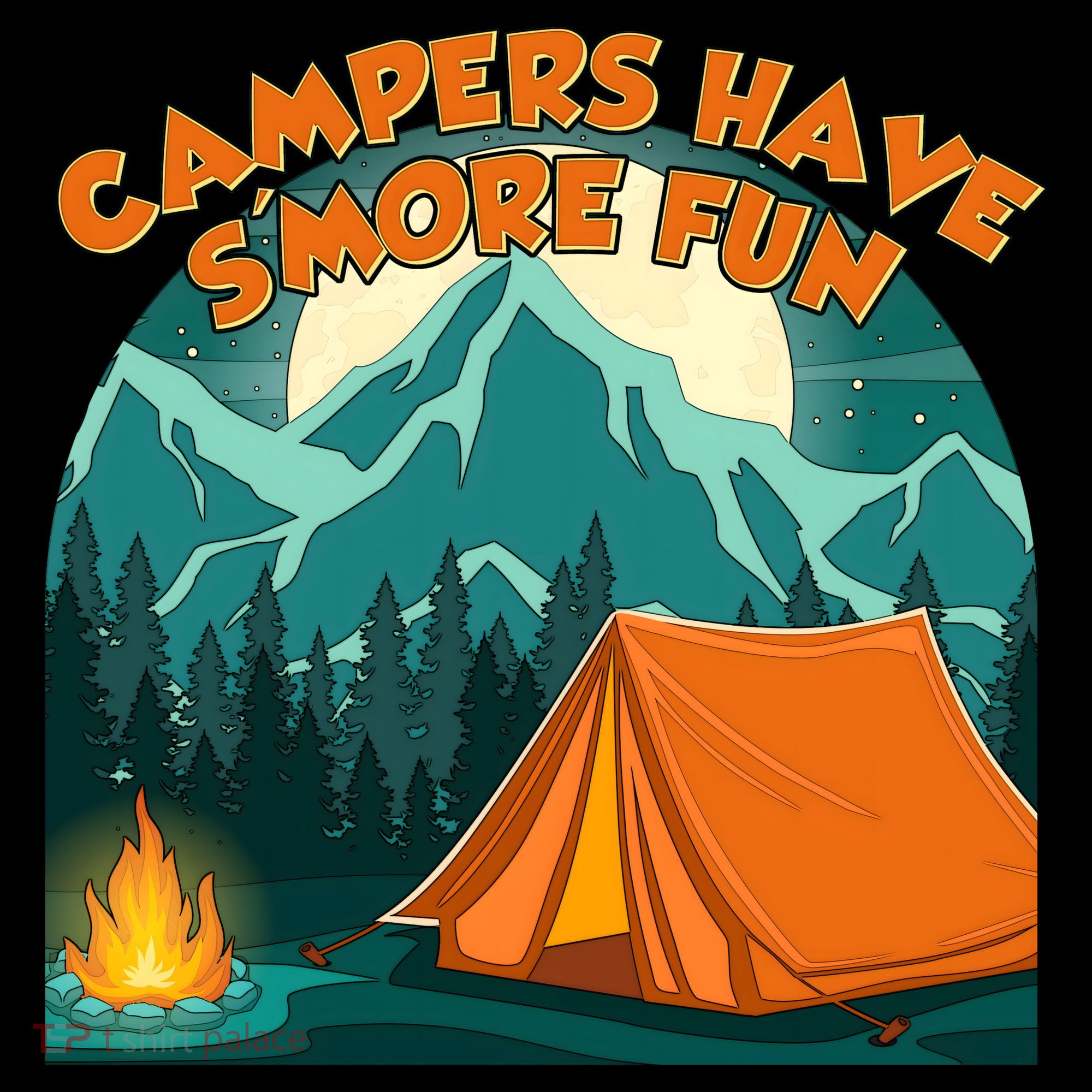 Funny Campers Have S'More Fun Ornament