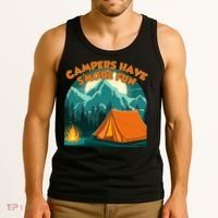 Funny Campers Have S'More Fun Tank Top thumb 3