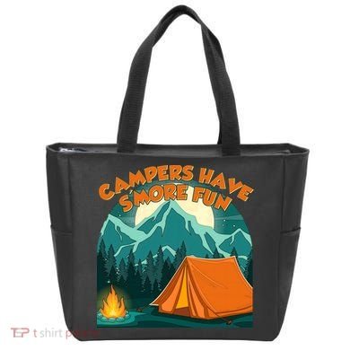 Funny Campers Have S'More Fun Tote Bag