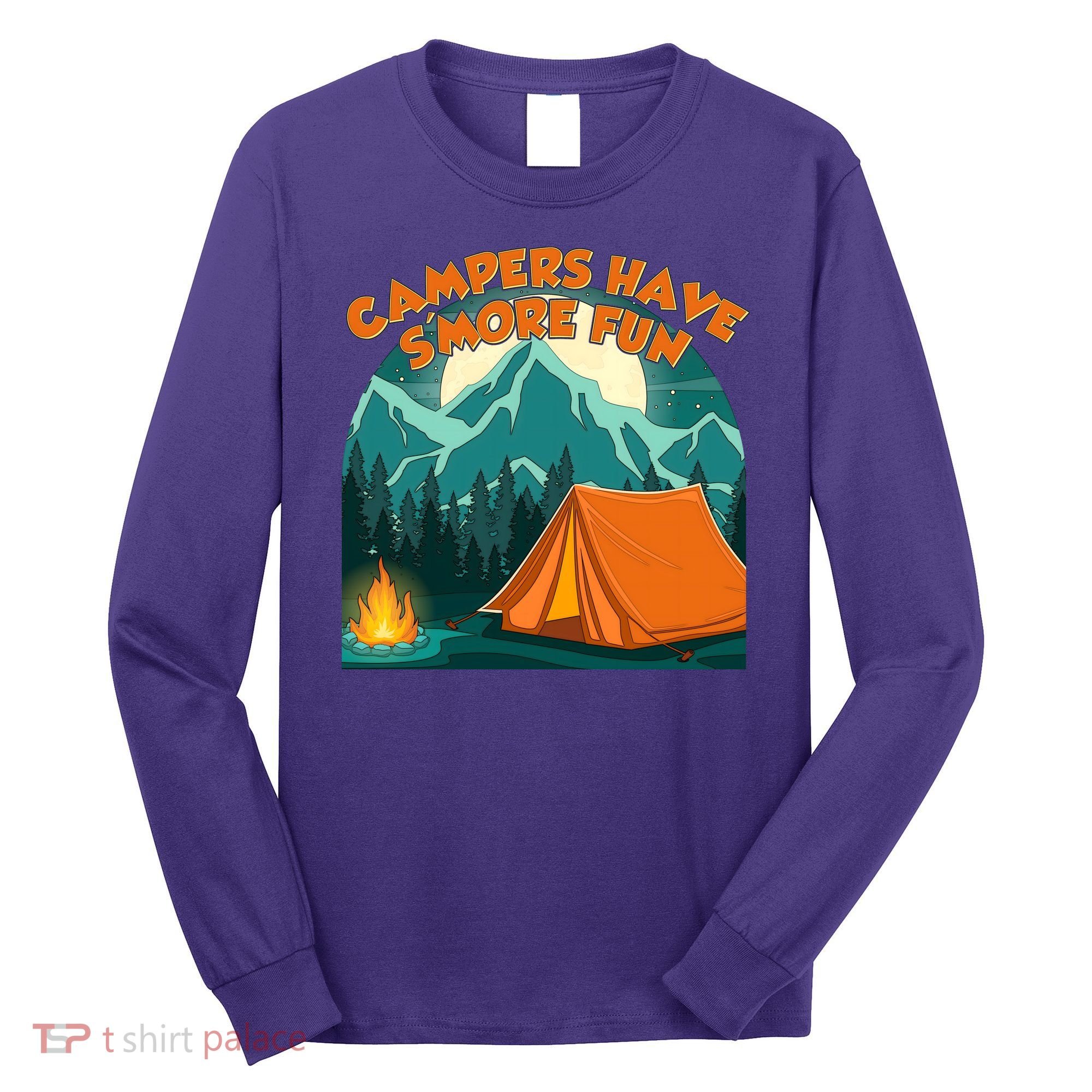Funny Campers Have S'More Fun Long Sleeve Shirt