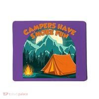 Funny Campers Have S'More Fun Mousepad thumb 0