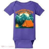 Funny Campers Have S'More Fun Baby Bodysuit thumb 0