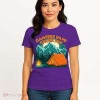 Funny Campers Have S'More Fun Women's T-Shirt thumb 4