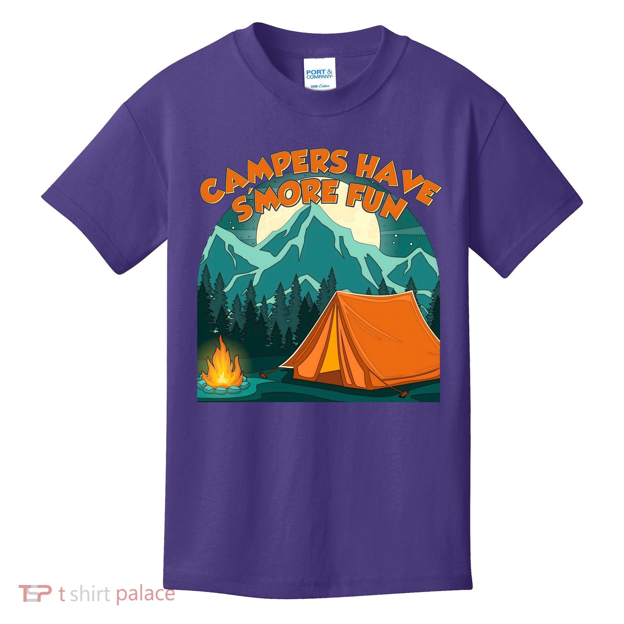 Funny Campers Have S'More Fun Kids T-Shirt