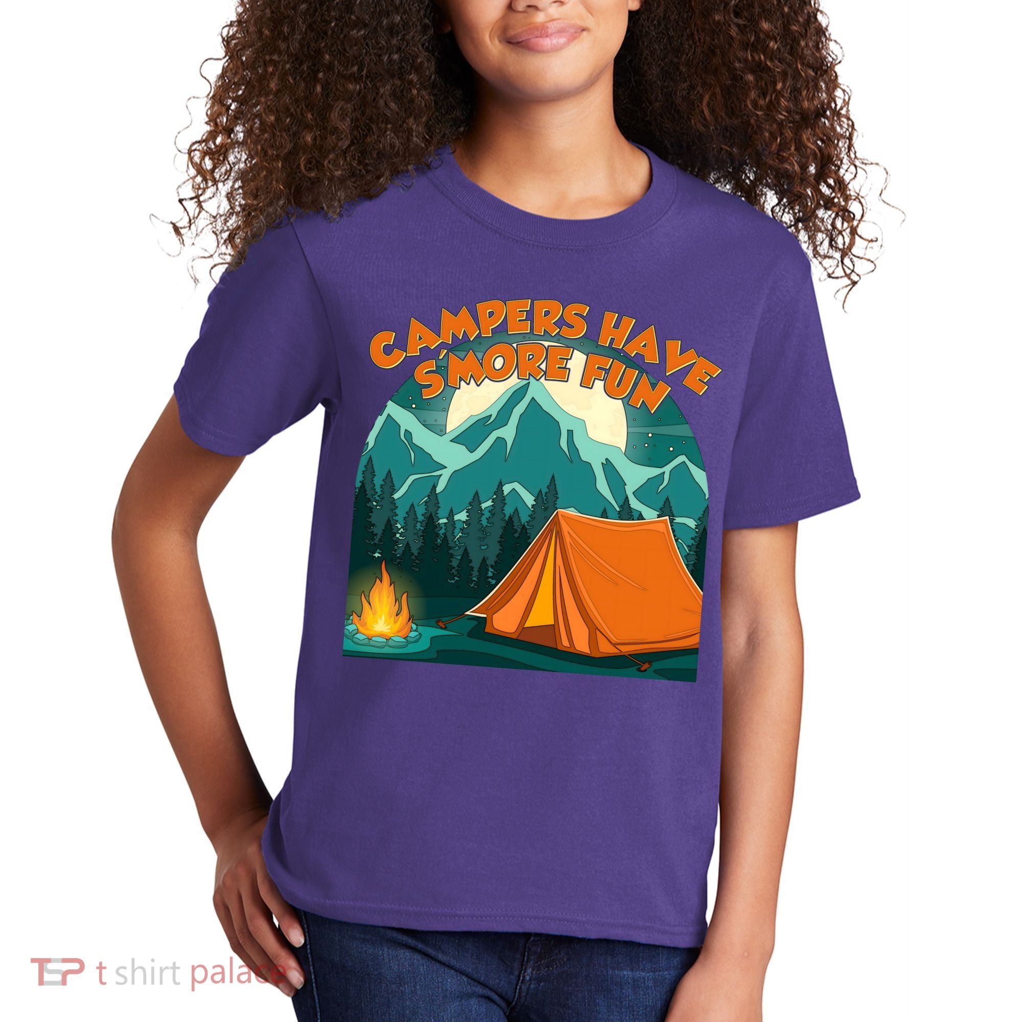 Funny Campers Have S'More Fun Kids T-Shirt