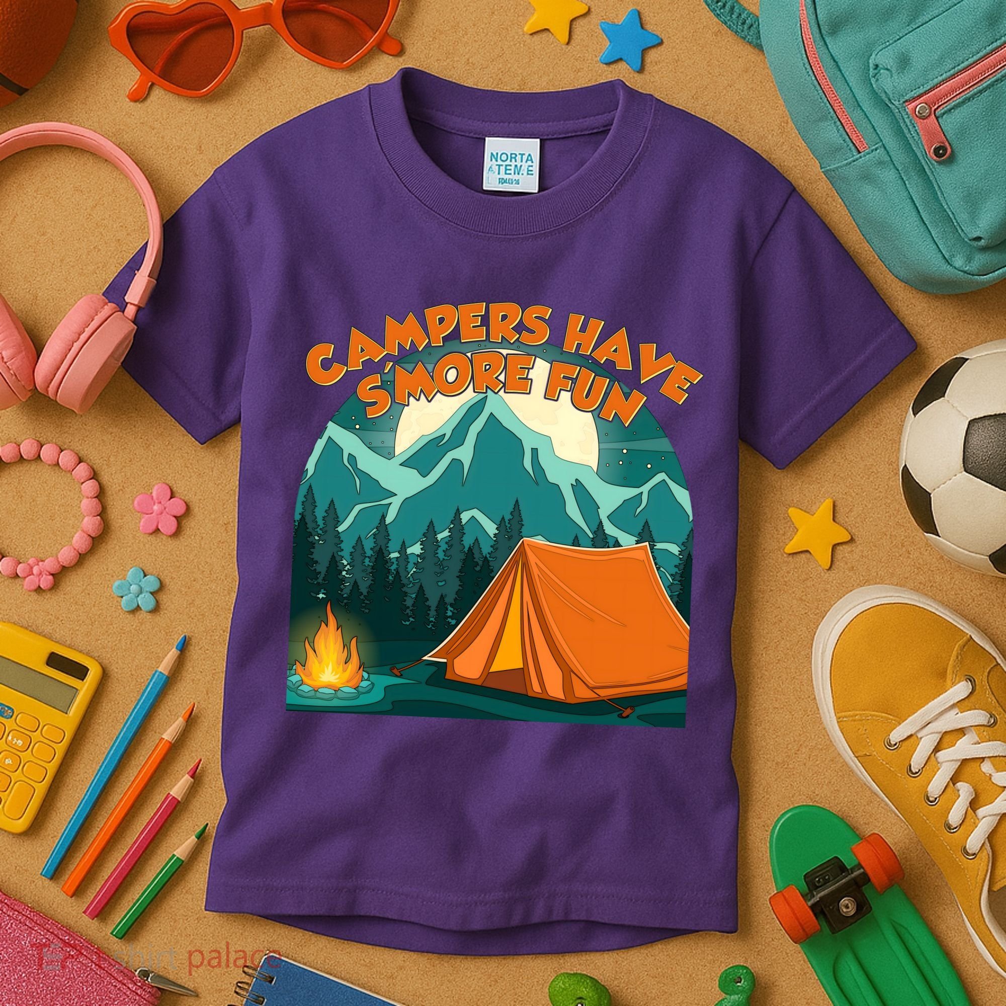 Funny Campers Have S'More Fun Kids T-Shirt