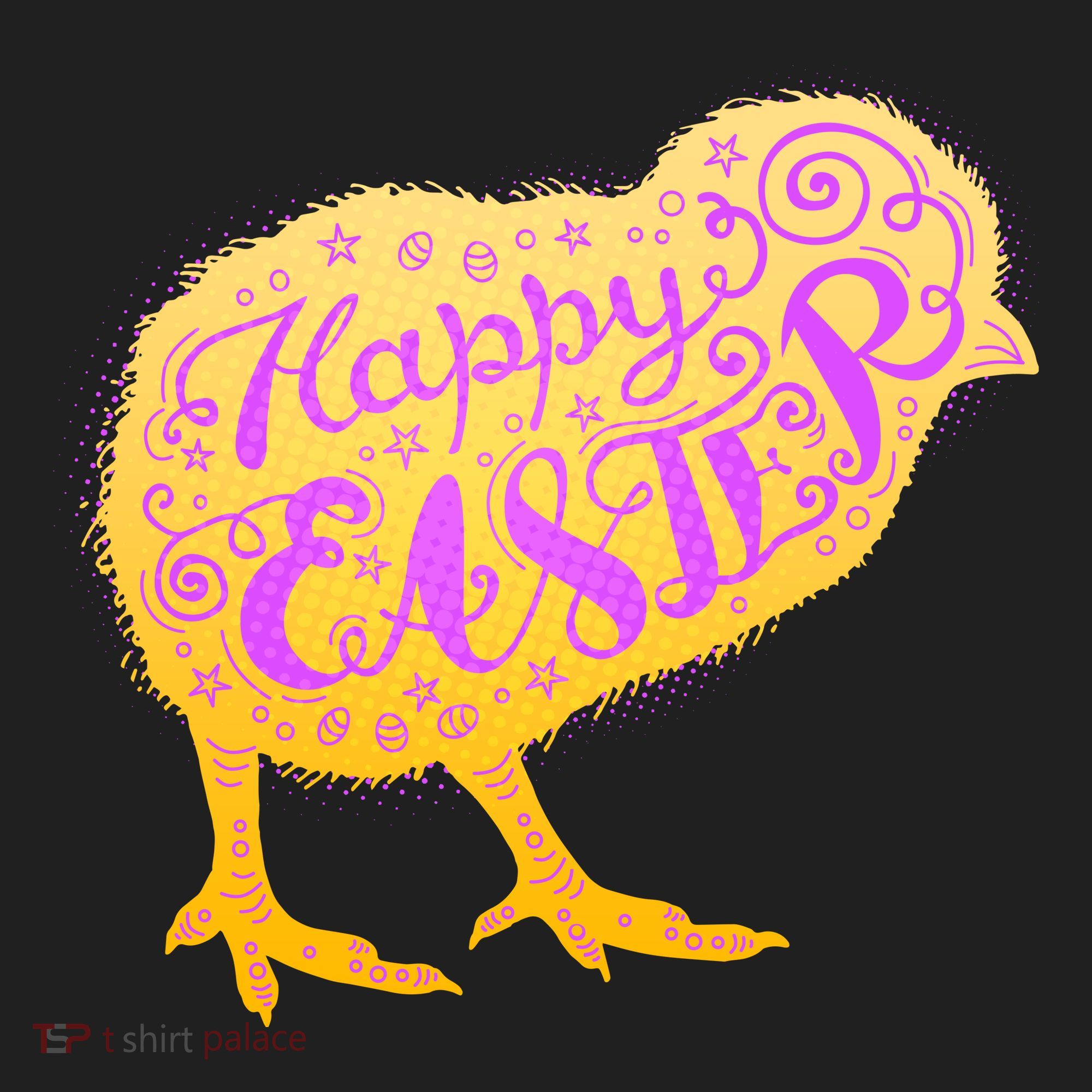 Funny Cute Happy Easter Chick Women's Sweatshirt