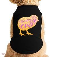 Funny Cute Happy Easter Chick Doggie Tank thumb 0