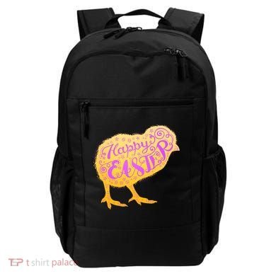 Funny Cute Happy Easter Chick Backpack