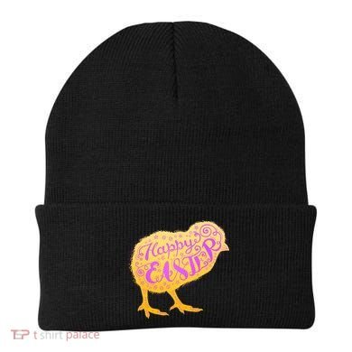 Funny Cute Happy Easter Chick Beanie