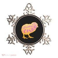Funny Cute Happy Easter Chick Ornament thumb 0