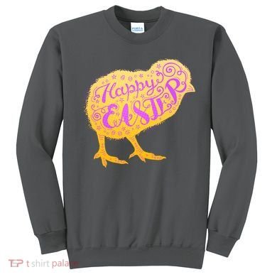 Funny Cute Happy Easter Chick Sweatshirt