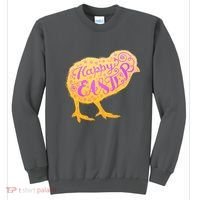 Funny Cute Happy Easter Chick Sweatshirt thumb 0