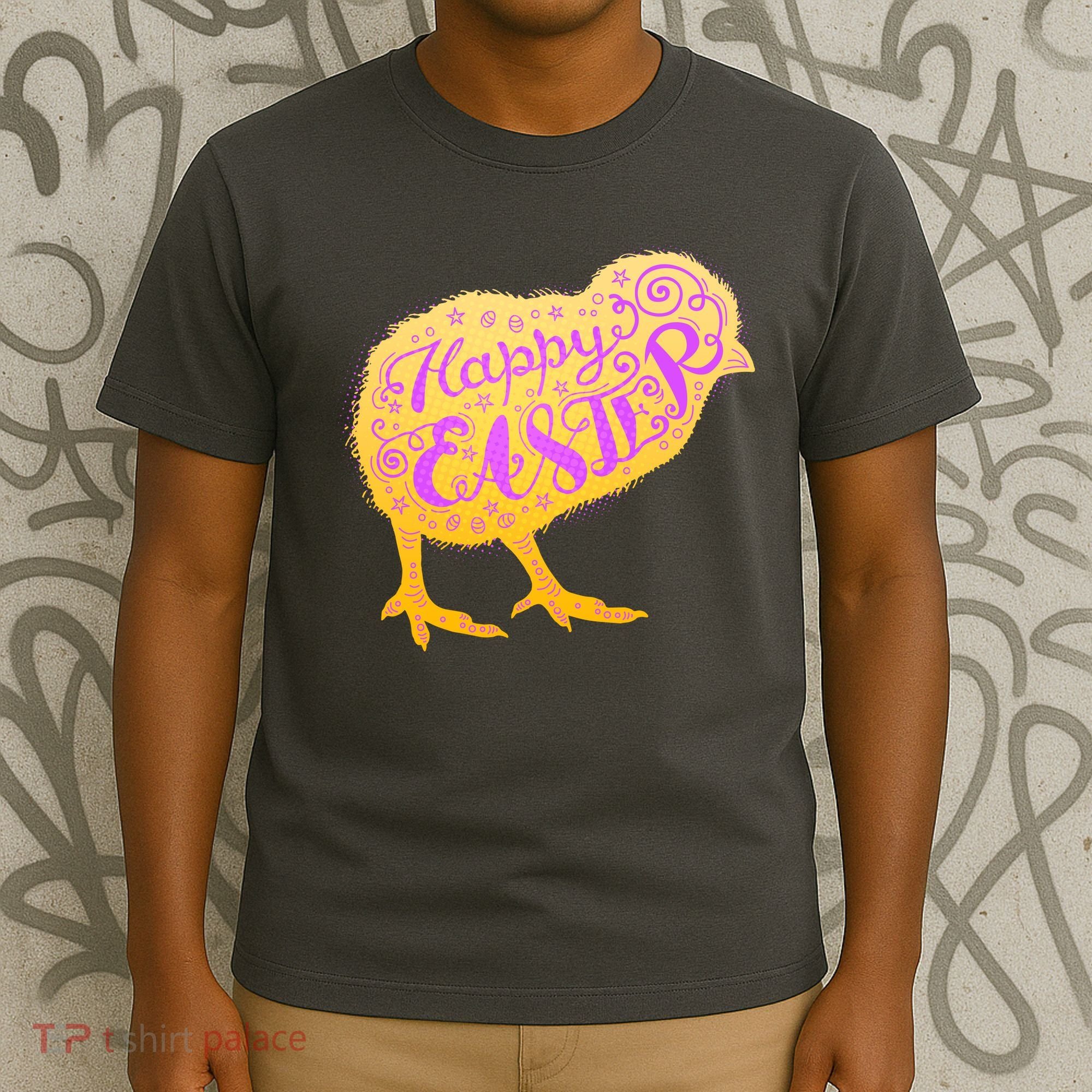 Funny Cute Happy Easter Chick T-Shirt