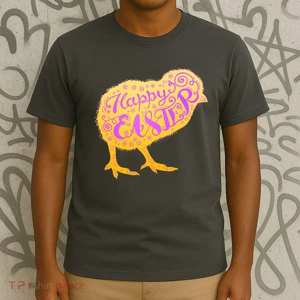 Funny Cute Happy Easter Chick T-Shirt