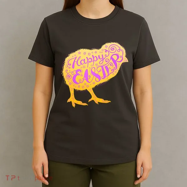 Funny Cute Happy Easter Chick T-Shirt
