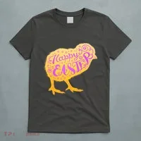 Funny Cute Happy Easter Chick T-Shirt thumb 5