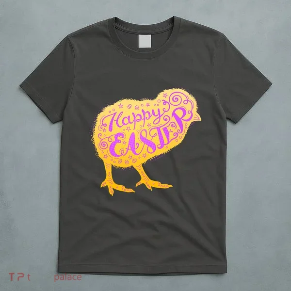 Funny Cute Happy Easter Chick T-Shirt