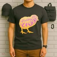 Funny Cute Happy Easter Chick T-Shirt thumb 6