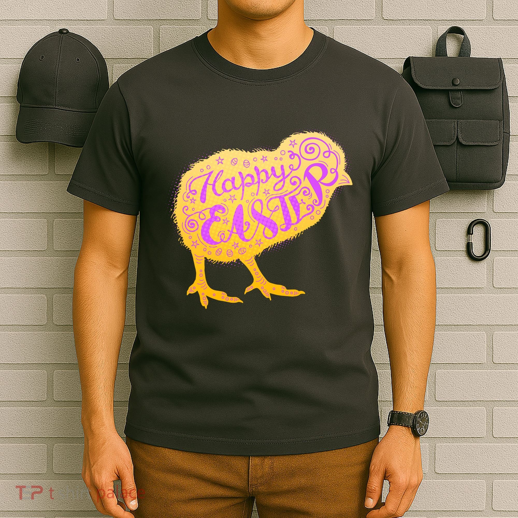 Funny Cute Happy Easter Chick T-Shirt