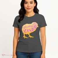 Funny Cute Happy Easter Chick Women's T-Shirt thumb 4