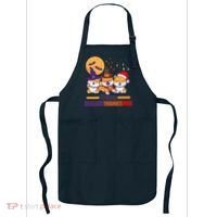 Funny Cute Happy HallowThanksMas Shiba Inu Dogs Apron thumb 0