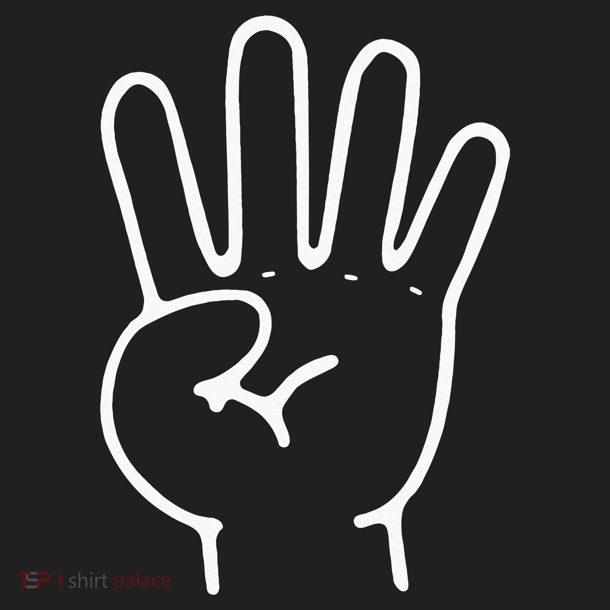 Finger Count Hand 4 Years Old 4th Birthday For Women's Sweatshirt