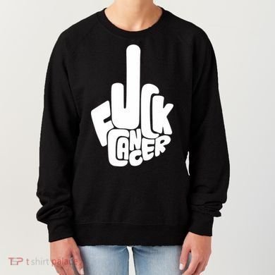 Fuck Cancer Handsign Women's Sweatshirt