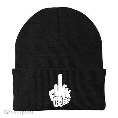 Fuck Cancer Handsign Beanie